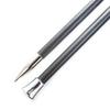 Straight Needles - KNITPRO - Karbonz - 25 Cm - 5.5 Mm - Lightweight and Robust Carbon