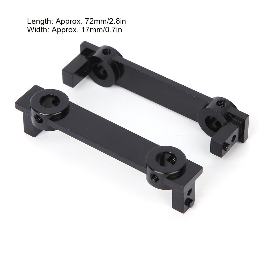 Carro RC Liga de Alumínio Placa Anti-Colisão Assento de Fixação Acessório de Upgrade para RGT 136100 1 10