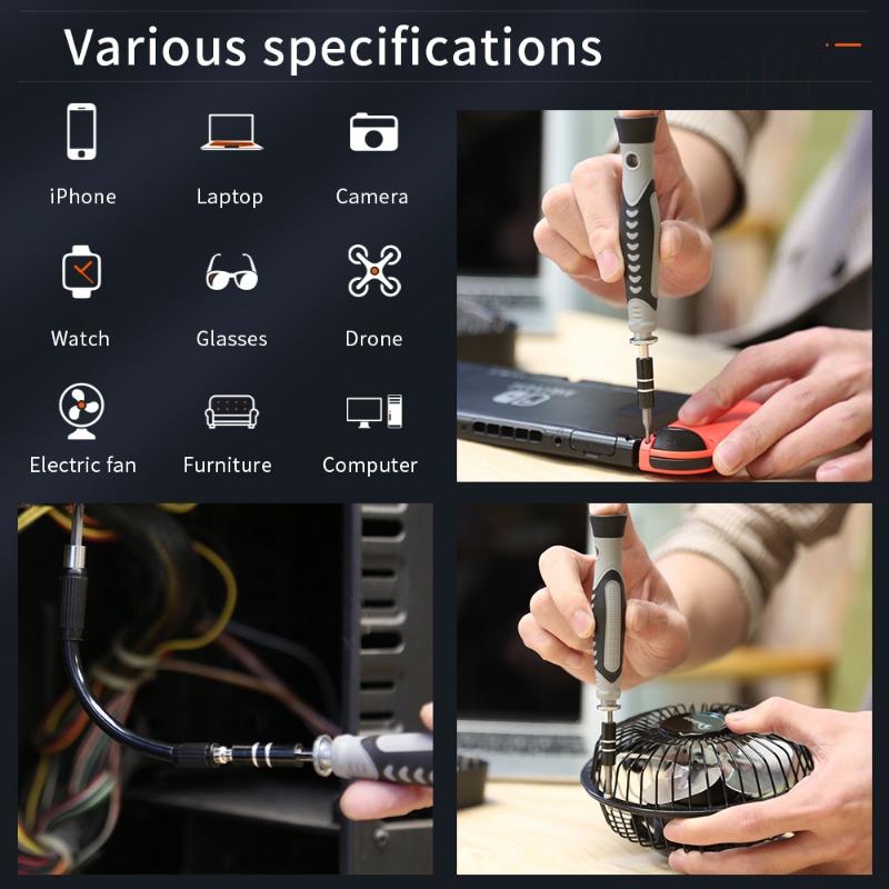 Kingsdun 130 In 1 Precision Screwdriver Set