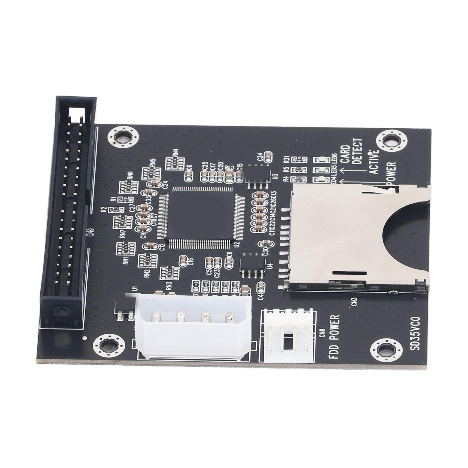 

Карта зберігання до адаптерної карти IDE SDHC SDXC MMC до 3,5-дюймової 40-контактної штифтової адаптерної карти IDE Карта зберігання