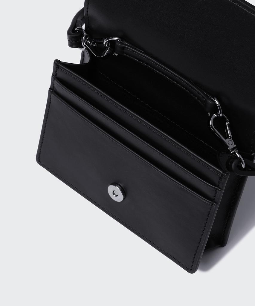 Musinsa Standard Woman Hinge Micro Crossbody Bag [Black]