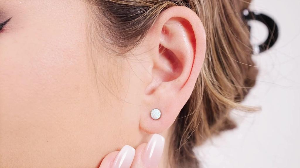 Limerencia Pure Titanium Medical Titanium Fall Oz Second 1 Unisex Piercings, Grade, Non-Stick Piercings, Hypoallergenic, Screw-on Piercings, Won't