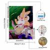 DIY Diamond Painting Two Cute Little Rabbits Cross Stitch Kit Mosaic Art Diamond Painting Full Circle Diamond Home Decoration