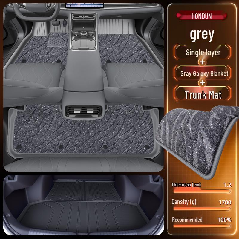 Floor Mats for Geely Galaxy A7 (2025) - TPE Car Interior Modification Accessory