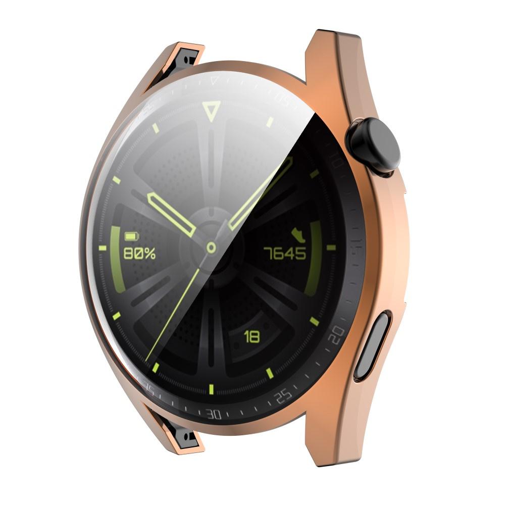 2-in-1 Case with Screen Protector for Huawei Watch GT 3 42mm, Rose Gold