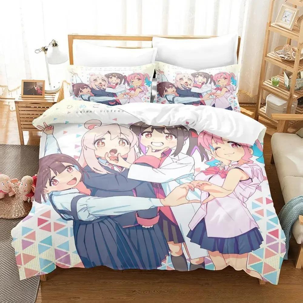 

Onimai I m Now Your Sister! Bedding Set Single Twin Full Queen King Size Bed Set Adult Kid Bedroom Duvet cover Sets 3D Anime 70x133cm 2pcs