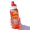 Capybara Plastic Water Bottle Portable Cartoon Large Capacity Handheld Straw Cup for Sports Travel Kids Drinkware Accessories