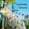 Portable Non-slip Travel Clothesline