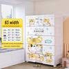 Stabile 5-Schubladen Babygarderobe & Spielzeug-Organizer