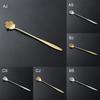Long Handle Spoon Stainless Steel Tableware Stirring Spoon Ice Spoon Cute Bar Coffee Dessert Spoon Heart Spoon