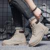 Men's High Top Boots Are Fashionable and Versatile Easy To Match with Men's Camping Shoes and Men's Outdoor Travel Shoes