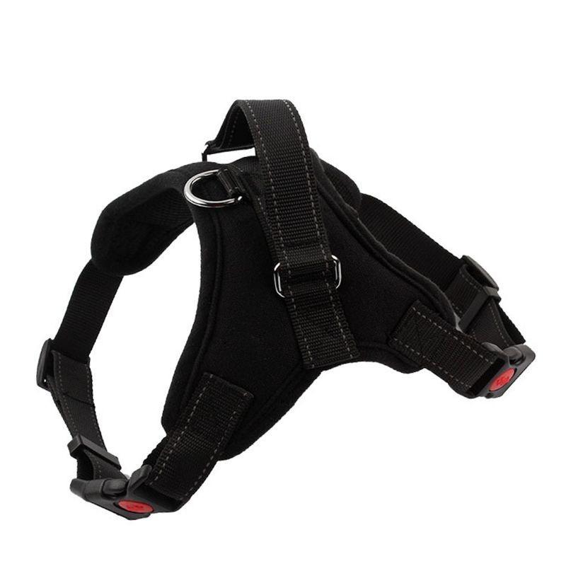 Small And Medium-sized Dog Harness Easy To Put On And Take Off With Adjustable Straps