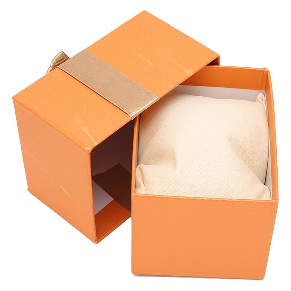 Kraft Paper Bowknot Decor Watch Gift Box Premium Watch Present Box Watch retail gift packaging