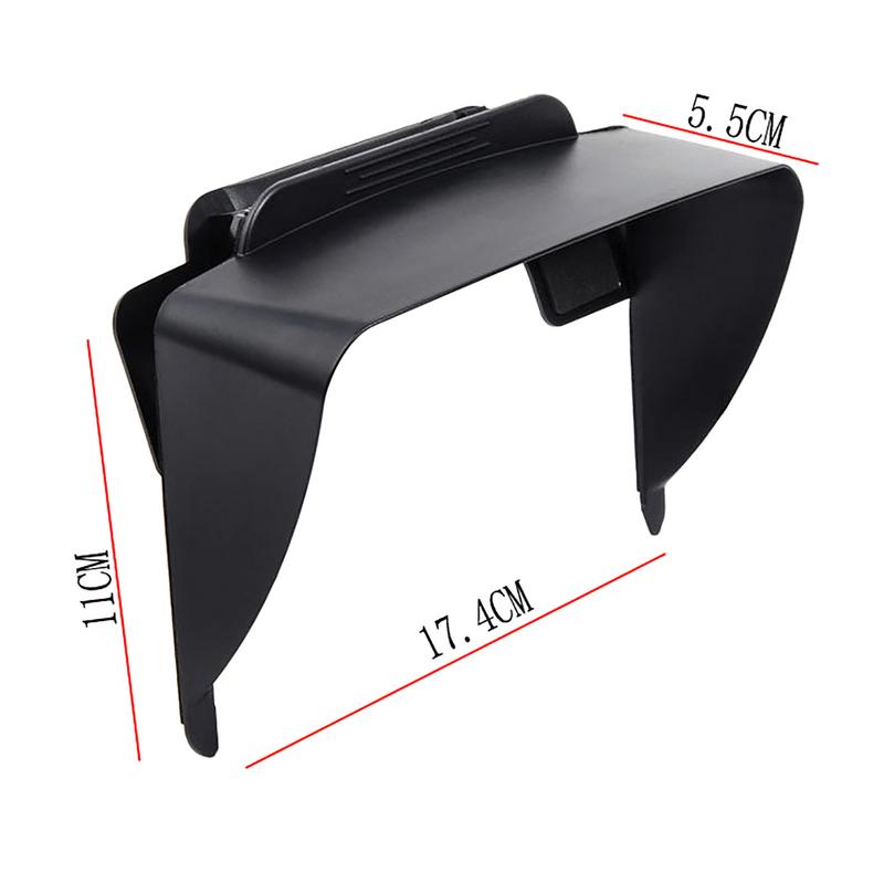 Portable Anti Glare GPS Sun Shade Cover For 6 And 7 Inches GPS Navigator Sunshade Visor Automotive Interior Supplies Dropship