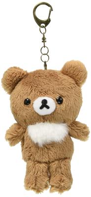Rilakkuma Séria Vždy Rilakkuma Prívesok na kľúče plyšový Chairoi Koguma MX15601 Spolu