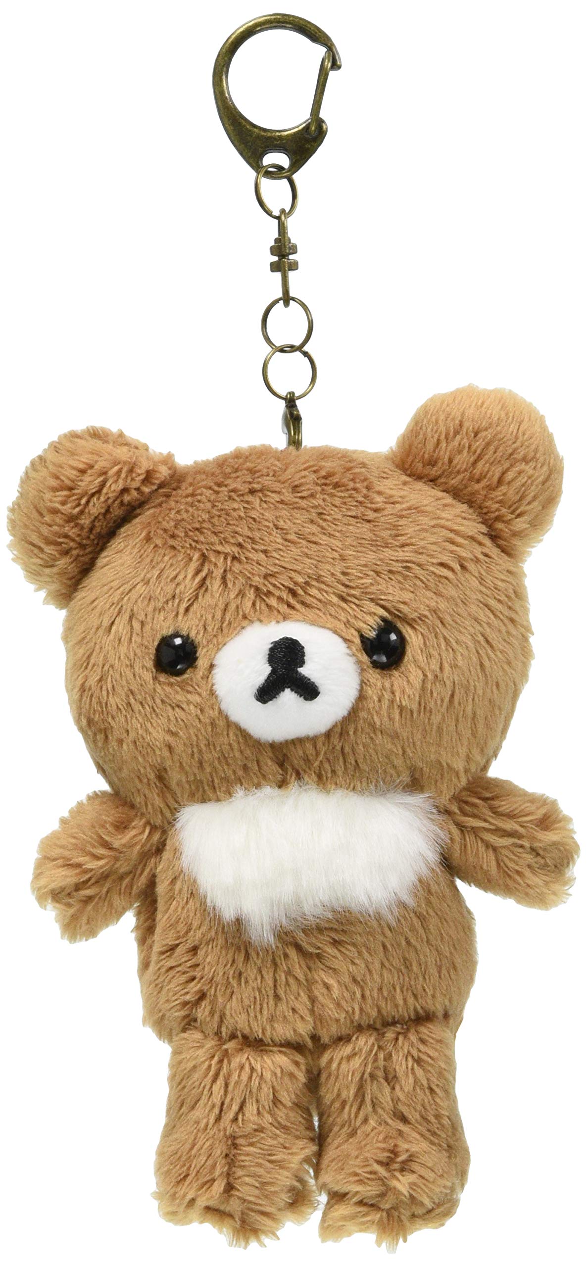 

Rilakkuma Always Rilakkuma Series Outing Plush Keychain Chairoi Koguma MX15601 Together