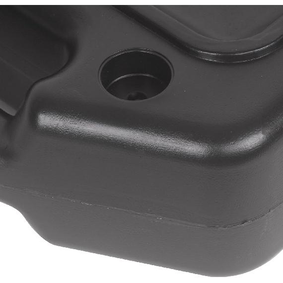MOTO4U Motorcycle Oil Drain Pan Container Oil Change Storage Bottle Low Profile Repair With Spout Vent Plug Lid For ATV Off Road