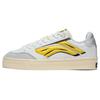 New LiNing Wave 180 LO Durable Breathable Low Top Skateboard Shoes White Yellow Gray