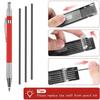 Welders Pencil With 12PCS Refills Metal Marker Mechanical Welding Pencil Pipefitters Fabrication Red Blue For Metal Work Welders