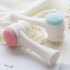 Dual-Sided Silicone Facial Brush for Deep Cleaning & Blackhead Removal