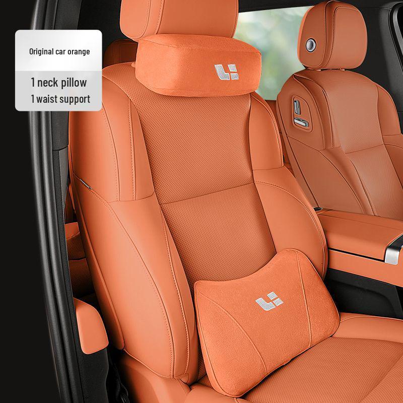Compatible Neck and Lumbar Support Pillow for Ideal L9/L8/L7 Cars