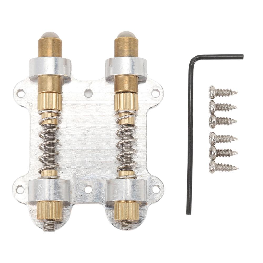 With Mounting Screws Floating Tremolo Stopper Brass Arming Adjuster For Electric Guitar