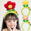 Süße Tulpenblumen-Haarspange Cartoon Raupen-Gesichtswasch-Stirnband für Erwachsene und Kinder Kreativer Lustiger Foto-Haarschmuck