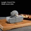 Natural Stone Mill Grinder Set Retro Chinese Traditional Manual Grinder Roller Tea Tray Seasoning Herbal Mills Machine Decor