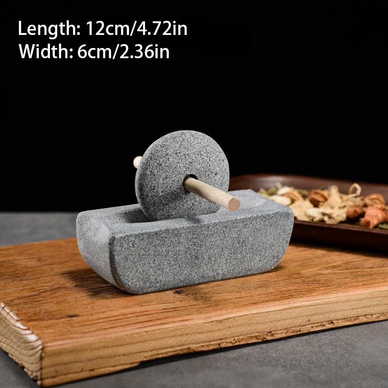 

Новый Китайский Стиль Набор Мельниц Дробилка Валик Чайный Поднос Мельницы для Приправ Машина для Измельчения Традиционной Китайской Медицины Декор