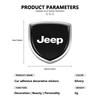 Stylizacja Samochodu 3D Metalowe Naklejki Ozdoba Tarcza Emblemat Odznaka Dla Jeep Grand Cherokee Wrangler JK Renegade Gladiator Compass