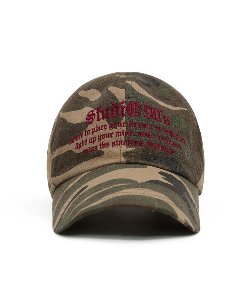 1993STUDIO 90S Camo Ball Cap_Camo