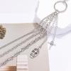 Metallic Skull Pants Chain for Women Men Decorative Waist Chain Wallet Chain Decorative Jeans Chain Streetwear Chain