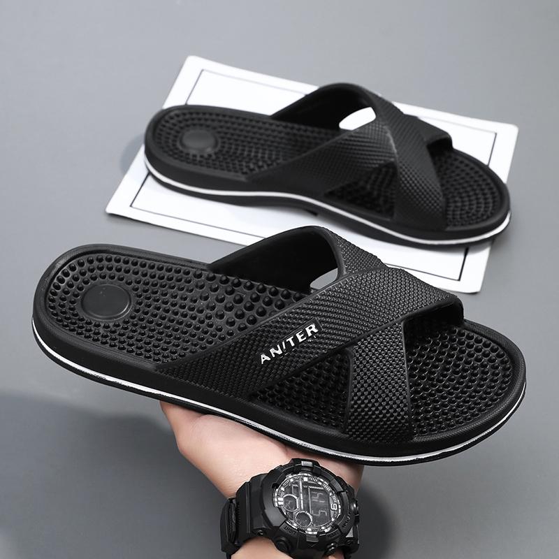 Scarpe da Massaggio da Uomo Calzature da Casa Traspiranti Ciabatte da Bagno Pantofole da Camera Uomo Eva Morbide Infradito Sandali da Spiaggia Taglia Grande 48