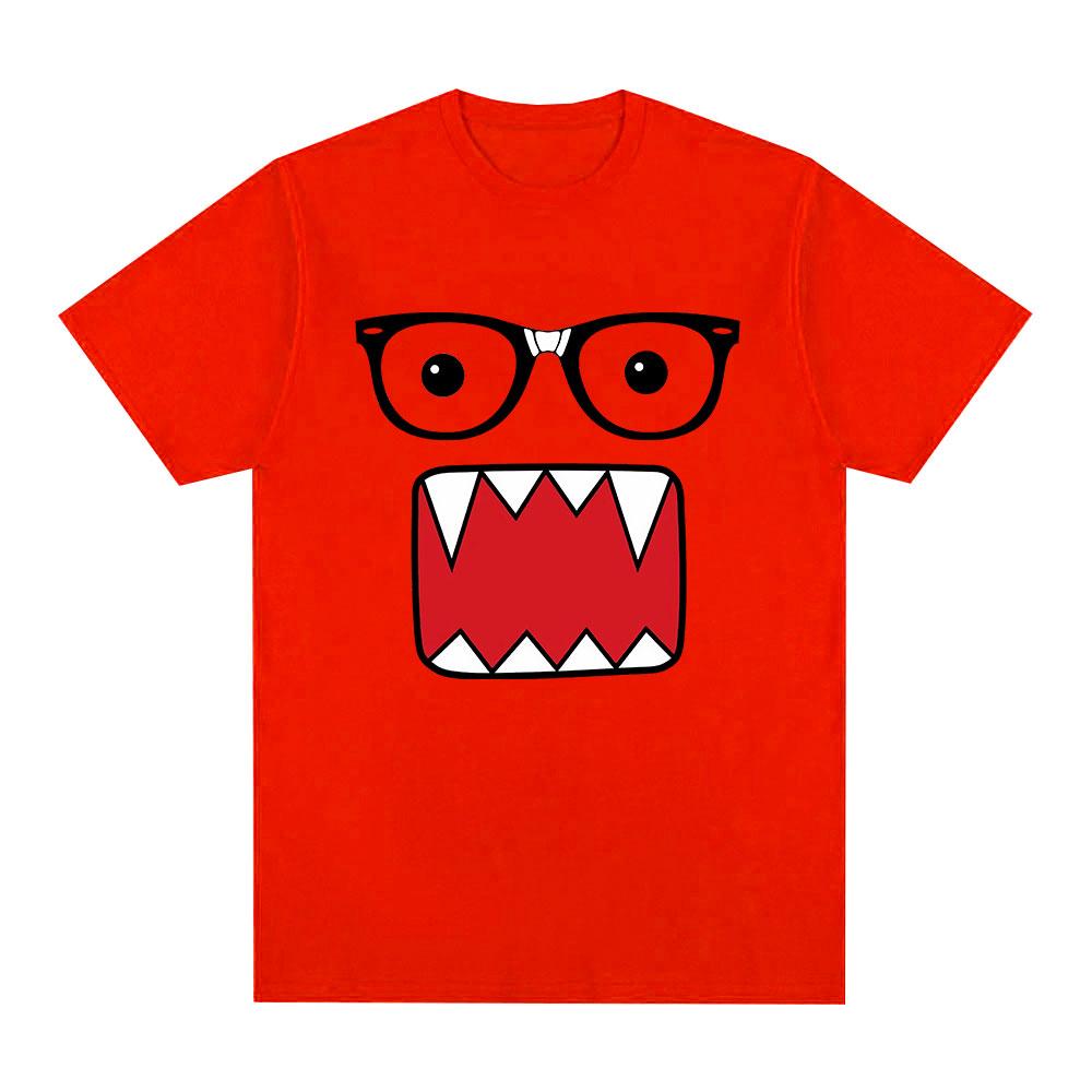 Domo Kun Funny Humorous T Shirts Men's Women Cotton Casual T-Shirts Harajuku O-Neck Short Sleeve Summer T-shirt Streetwear Tops