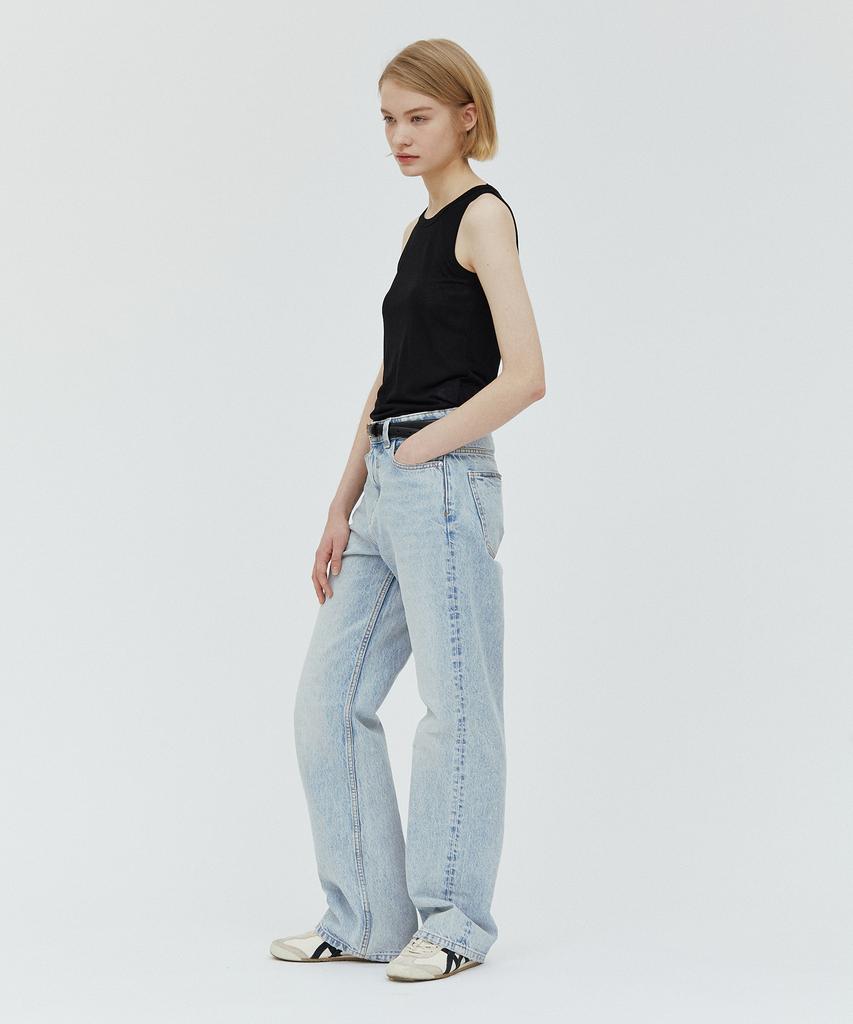 WEARIS See-Through Sleeveless_Black