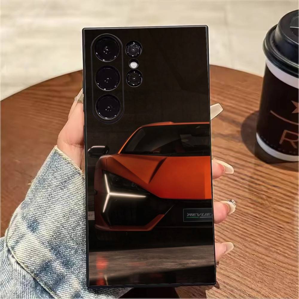 L-LamboS R-Revuelt-ooS The Bull Phone Case For Samsung S25,S24,S21,S22,S23,S20,Ultra,S26,Plus,Fe,Note,5G Black Cover Samsung S26