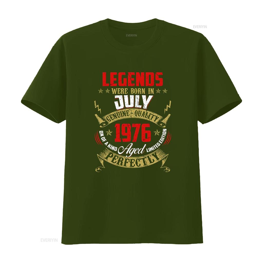 Legends were Born July funny birthday gift Unisexs T Shirt s xl vintage Washed Stylish homme streetwear designer clothes