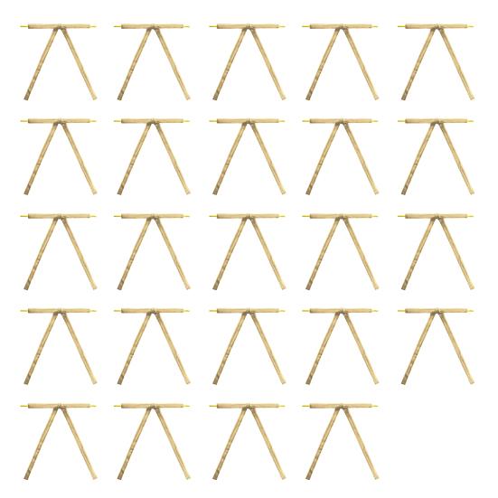 24 Pcs Velvet Bows for Christmas Tree Vintage Ribbon Bow Ornaments