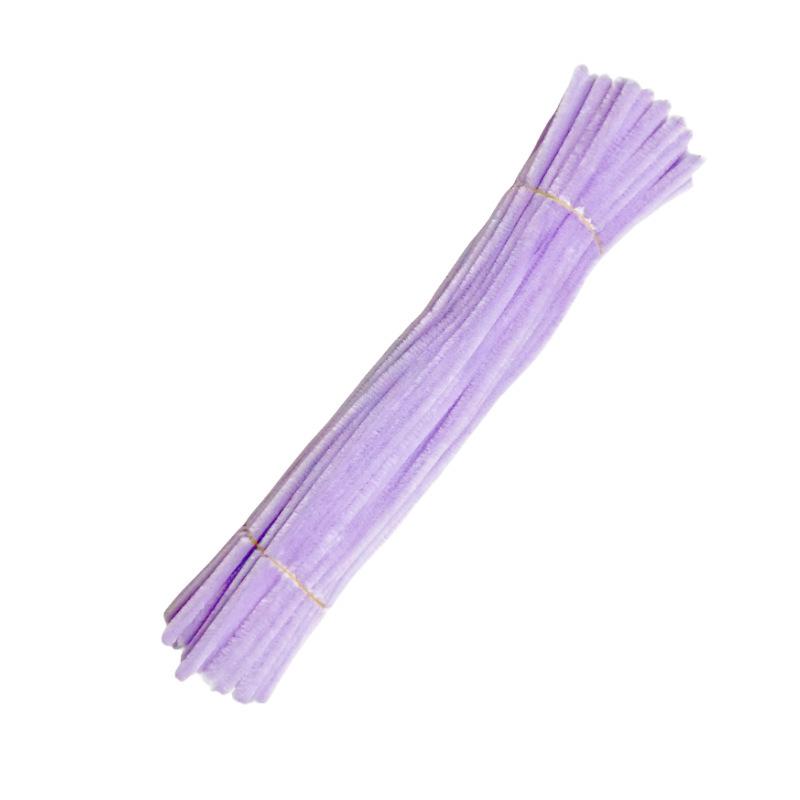 Chenille Stems [Zinc Art] Macaron Wool Strips for DIY Children's Toy and Bouquet Crafts.