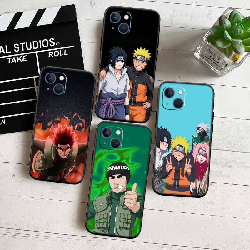MH12 Anime Naruto Phone Shell for Samsung S20 S21 S22 S23 S24 FE Ultra Plus Lite S21S A55 A07 A17 F06 F16 M06 M16 M56 A36 A37 A57