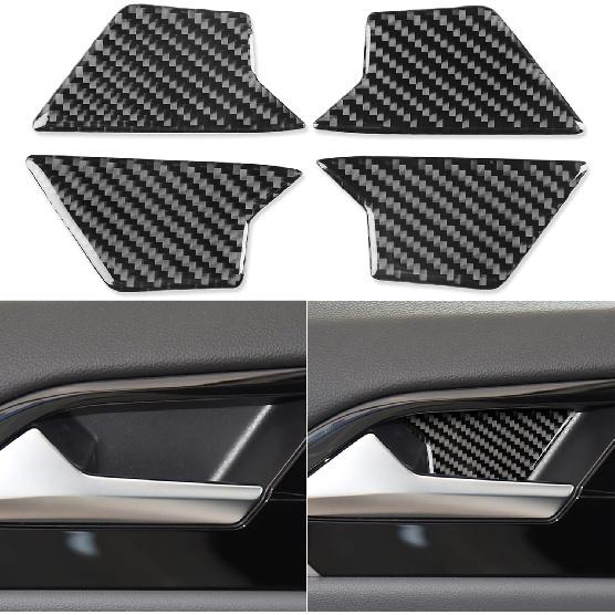 NVCNX Real Carbon Fiber Accessories for Volkswagen VW Jetta 2019-2024 2020 2021 2022 2023 Car Thick Overlay Dash Board Dashboard Instrument Cluster