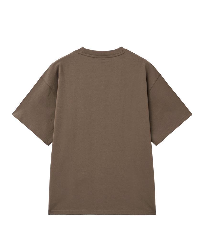 YALE Harkness Tower Graphic T-Shirt_Brown