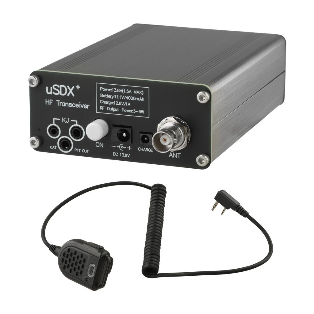 Shortwave Transceiver Portable SSB Transceiver 83*38*124mm excluding Protrusions Compact Digital Mode Transceiver