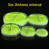 Universal Green Spirit Level with Scale - Compact Liquid Bubble Measuring Tool
