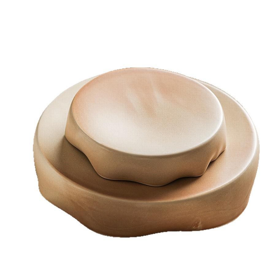 Japanese Style Creative Ceramic Bowl Set Unique Shape Plate Tableware Gift Box for Home Restaurant