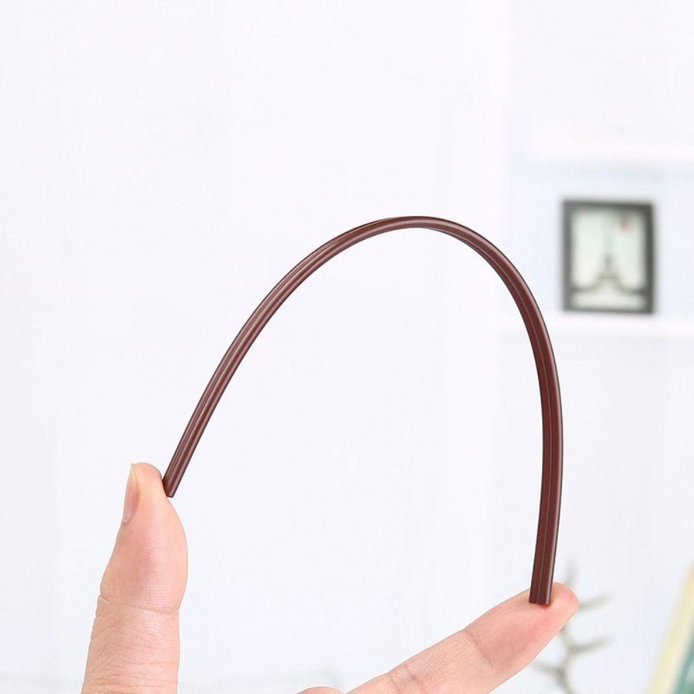 Double-Hole Coffee Straw Brown Drinking Straw Bar Accessory Coffee Stirring Stick Office