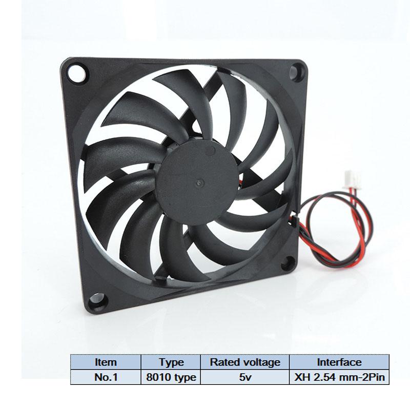 DC 5V 12v 24V 8cm 8010 8015 8025 3pin 4pin xh 2,54 Bezkartáčový chladicí ventilátor 80x25mm Chladič Radiátor 80x10 80*15 Pro PC Case GPU