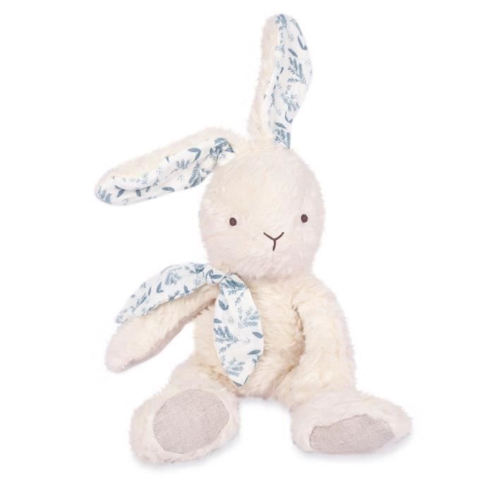 Peluche Lapin Blanc En Coton Bio - DOUDOU ET COMPAGNIE - Plush - A Partir De 0 Mois - Mixte