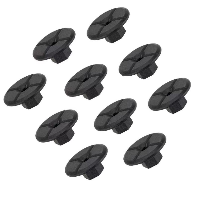 Threadless Plastic Screws For W201 W124 Quick Installation Automotive Fasteners Durablity Lightweight Car Interior Clips