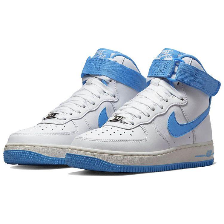 Nike Air Force 1 High White University Blue Women Sneakers Sail DX3805-100